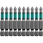 KRAFTOOL PH1, 50 мм, 10 шт., Cr-Mo сталь, набор бит Optimum Line 26122-1-50-10 купить по цене 490 ₽ в интернет магазине ТЕХСАД