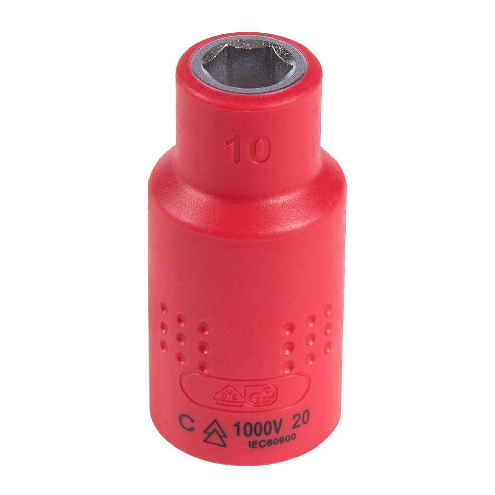 Головка торцевая диэлектрическая шестигранная 1/2'', 10 мм KING TONY 4335VE10M купить по цене 840 ₽ в интернет магазине ТЕХСАД