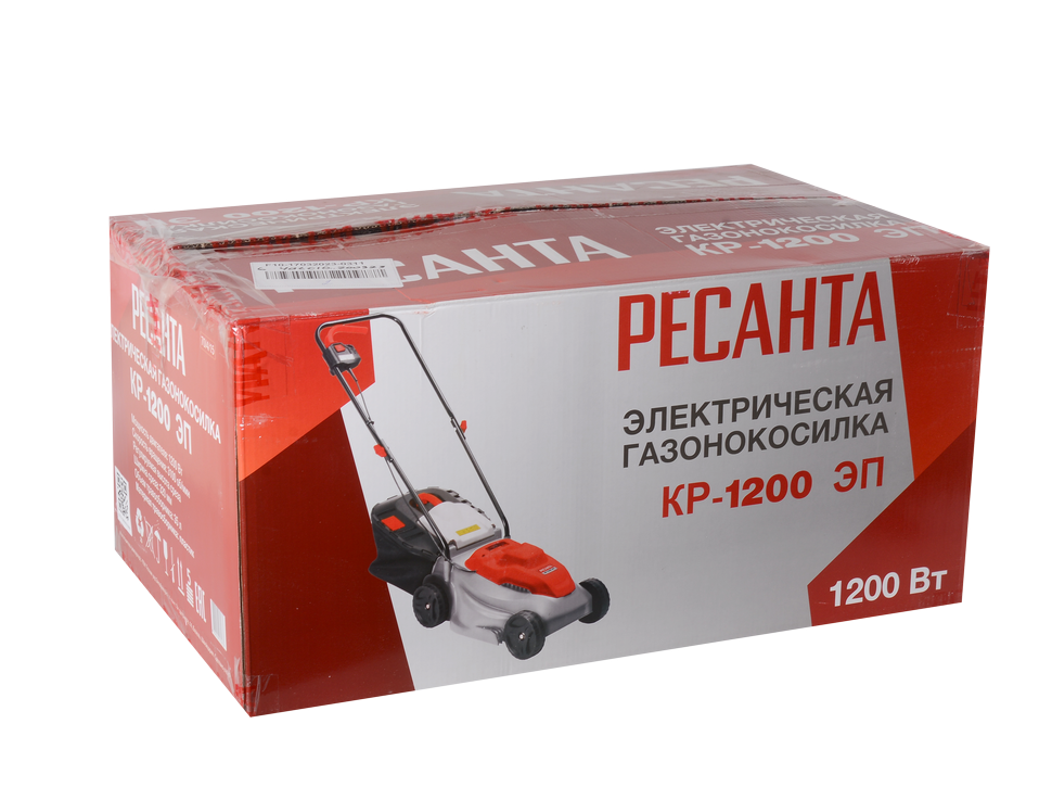 Электрическая газонокосилка Ресанта КР-1200 ЭП купить по цене 8&nbsp;790 ₽ в интернет магазине ТЕХСАД