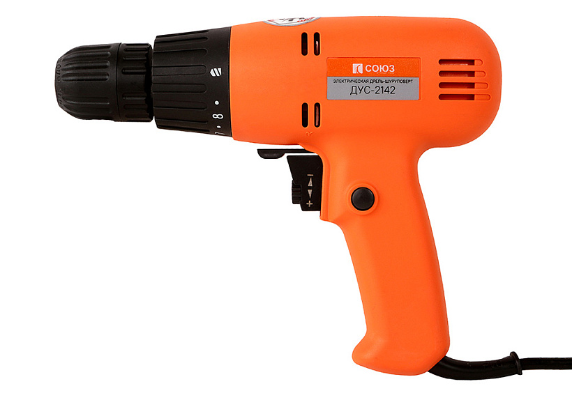 Сетевой шуруповерт СОЮЗ ДУС-2142 купить по цене 2&nbsp;290 ₽ в интернет магазине ТЕХСАД