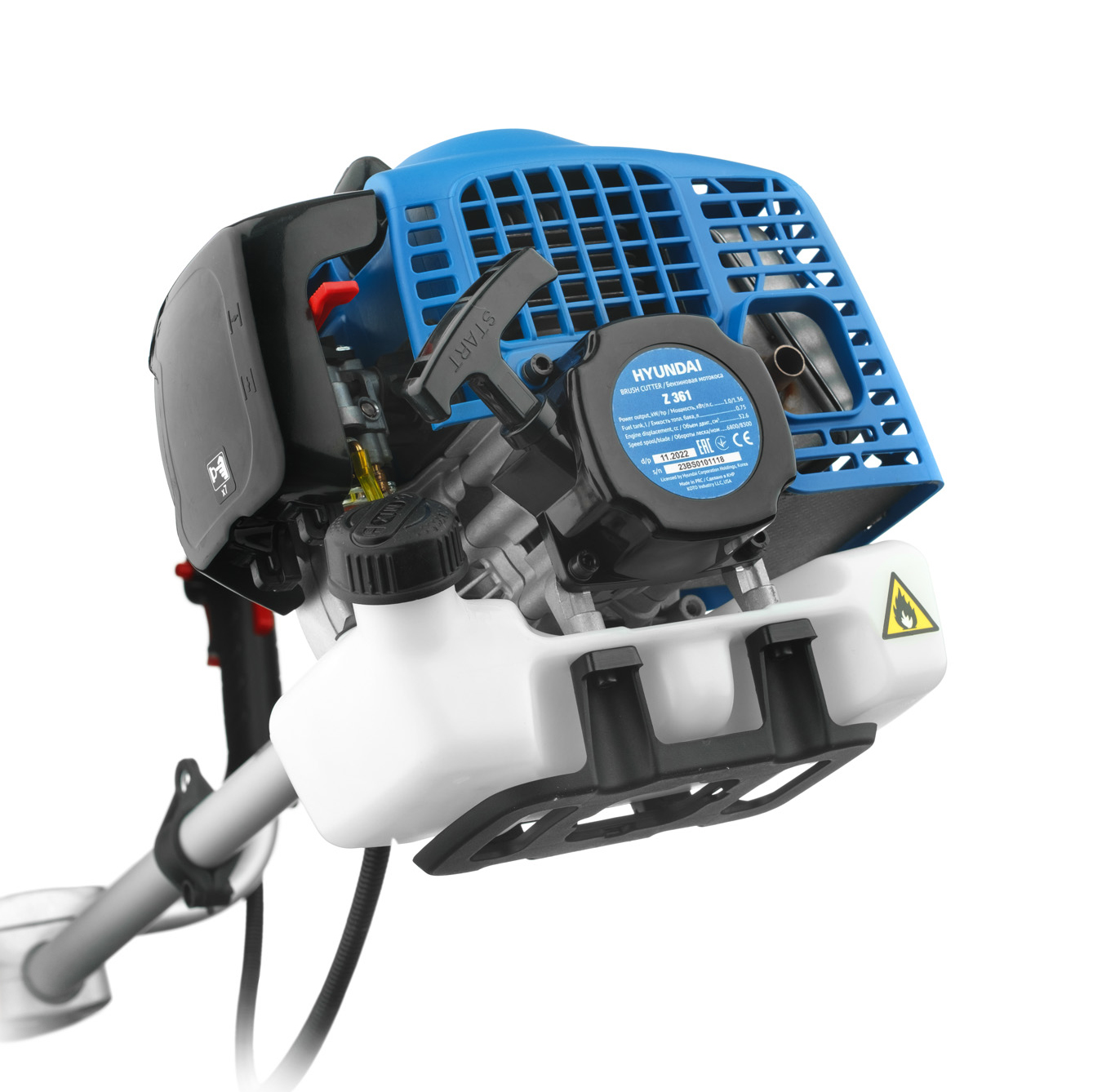 Бензокоса Hyundai Z 361 купить по цене 18&nbsp;390 ₽ в интернет магазине ТЕХСАД