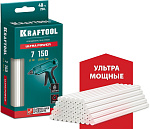 KRAFTOOL 40 шт., 250 г, 7 x 150 мм (7-8 мм), прозрачные, ультрамощные клеевые стержни 06837-40 купить по цене 750 ₽ в интернет магазине ТЕХСАД