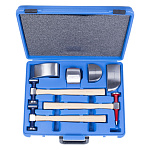 Набор рихтовочных молотков и поддержек, 7 предметов KING TONY 9CF-107 купить по цене 19&nbsp;550 ₽ в интернет магазине ТЕХСАД