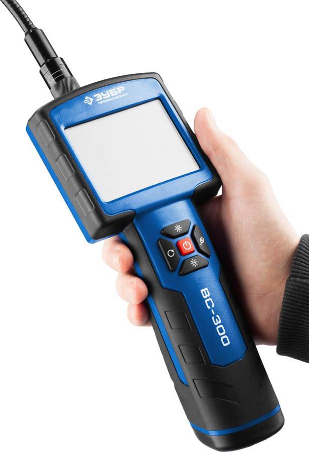 ЗУБР 3,5'', 12 мм, 1 м, TV-выход, видеоскоп ВC-300 45352 купить по цене 11&nbsp;560 ₽ в интернет магазине ТЕХСАД