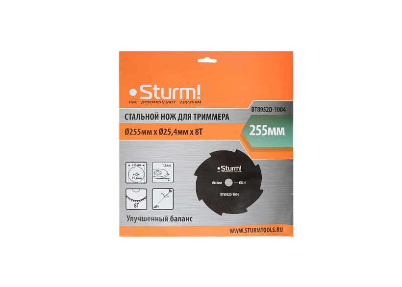 Нож для триммера Sturm! BT8952D-1004 купить по цене 410 ₽ в интернет магазине ТЕХСАД