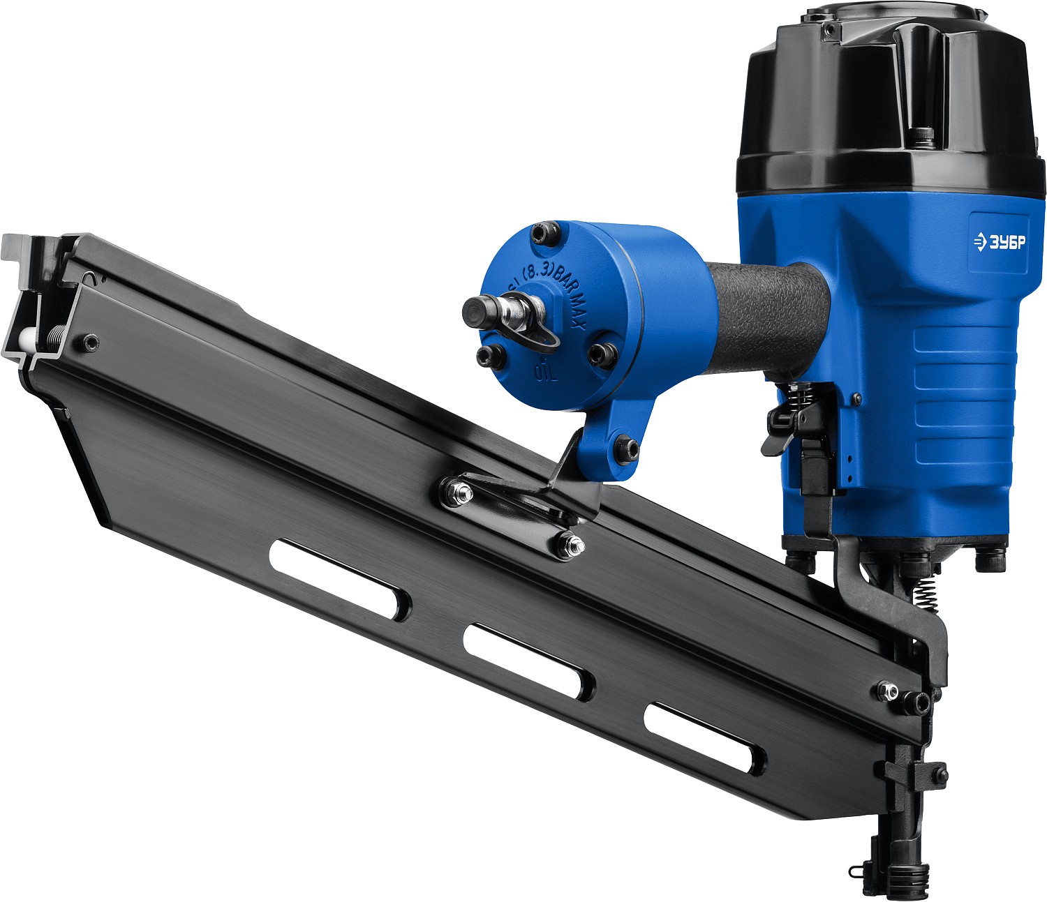 ЗУБР тип 21 (50-90 мм), нейлер (гвоздезабиватель) пневматический для гвоздей П21-90 31931 купить по цене 14&nbsp;793 ₽ в интернет магазине ТЕХСАД