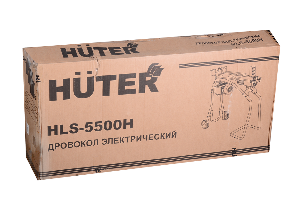 Дровокол электрический HUTER HLS-5500H купить по цене 36&nbsp;090 ₽ в интернет магазине ТЕХСАД
