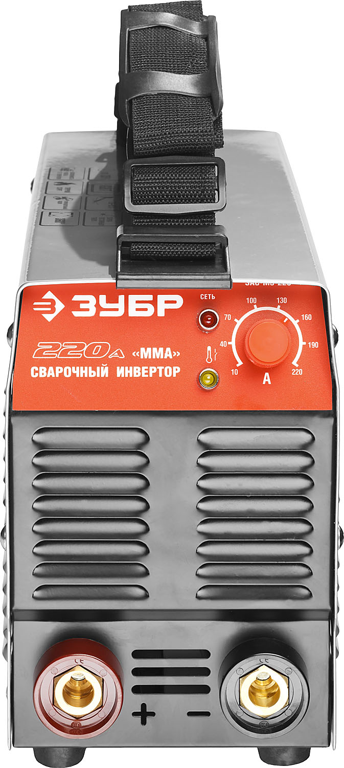 ЗУБР 10-220 А, ММА, IGBT, инвертор сварочный ЗАС-М3-220 Мастер купить по цене 9&nbsp;580 ₽ в интернет магазине ТЕХСАД