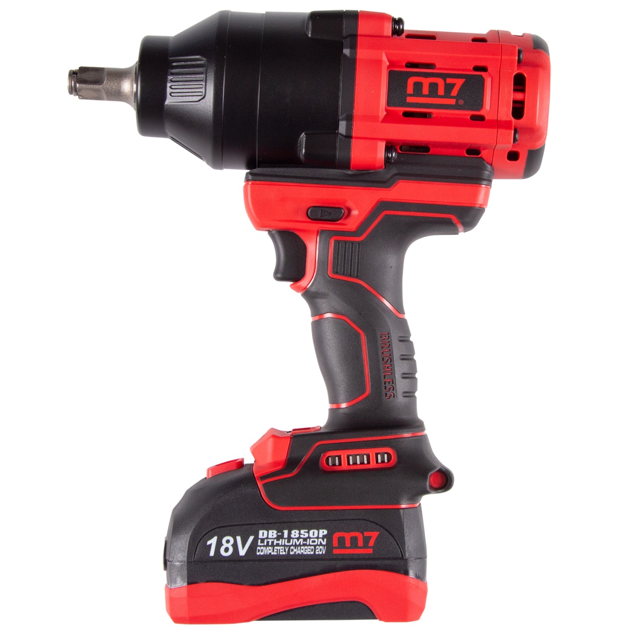 Гайковерт аккумуляторный ударный 1/2'', 1700 Нм, 18 В, кейс MIGHTY SEVEN DW-402A купить по цене 65&nbsp;700 ₽ в интернет магазине ТЕХСАД