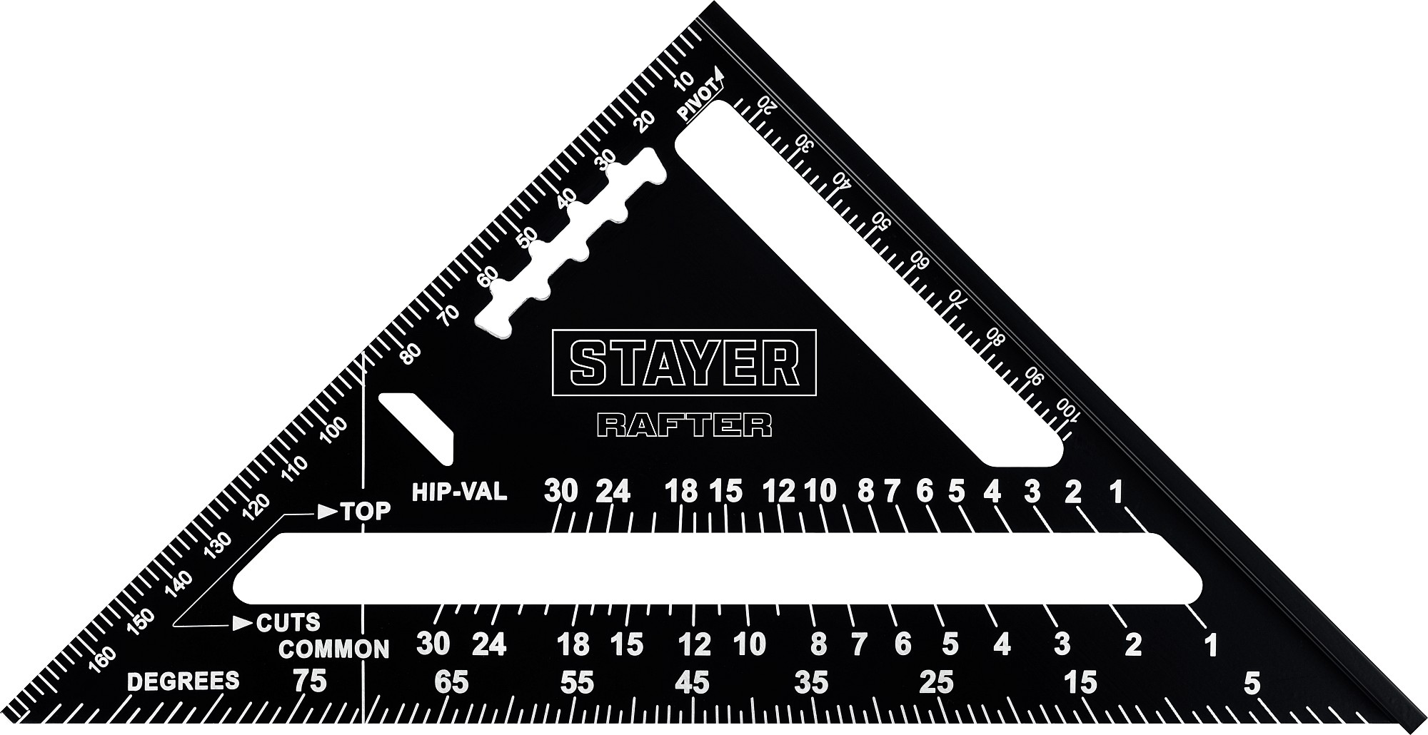 STAYER 170 мм, угольник кровельный универсальный 5-в-1 Rafter 34306-17 купить по цене 960 ₽ в интернет магазине ТЕХСАД