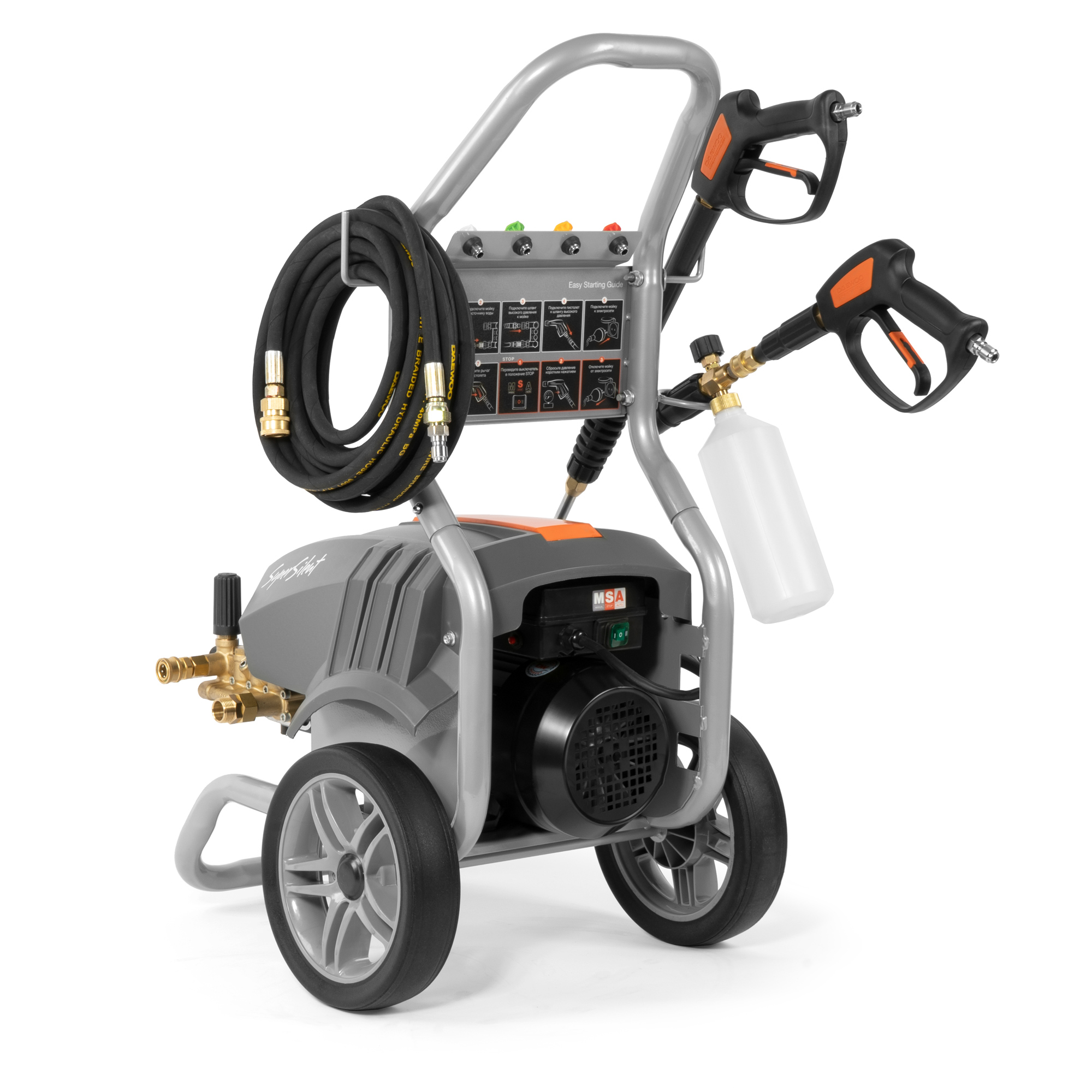 Мойка высокого давления DAEWOO DAW 2500SW купить по цене 72&nbsp;990 ₽ в интернет магазине ТЕХСАД