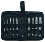 1017-05-09С Набор пробойников 9шт, 3,2-12,7 мм, СОЮЗ купить по цене 840 ₽ в интернет магазине ТЕХСАД