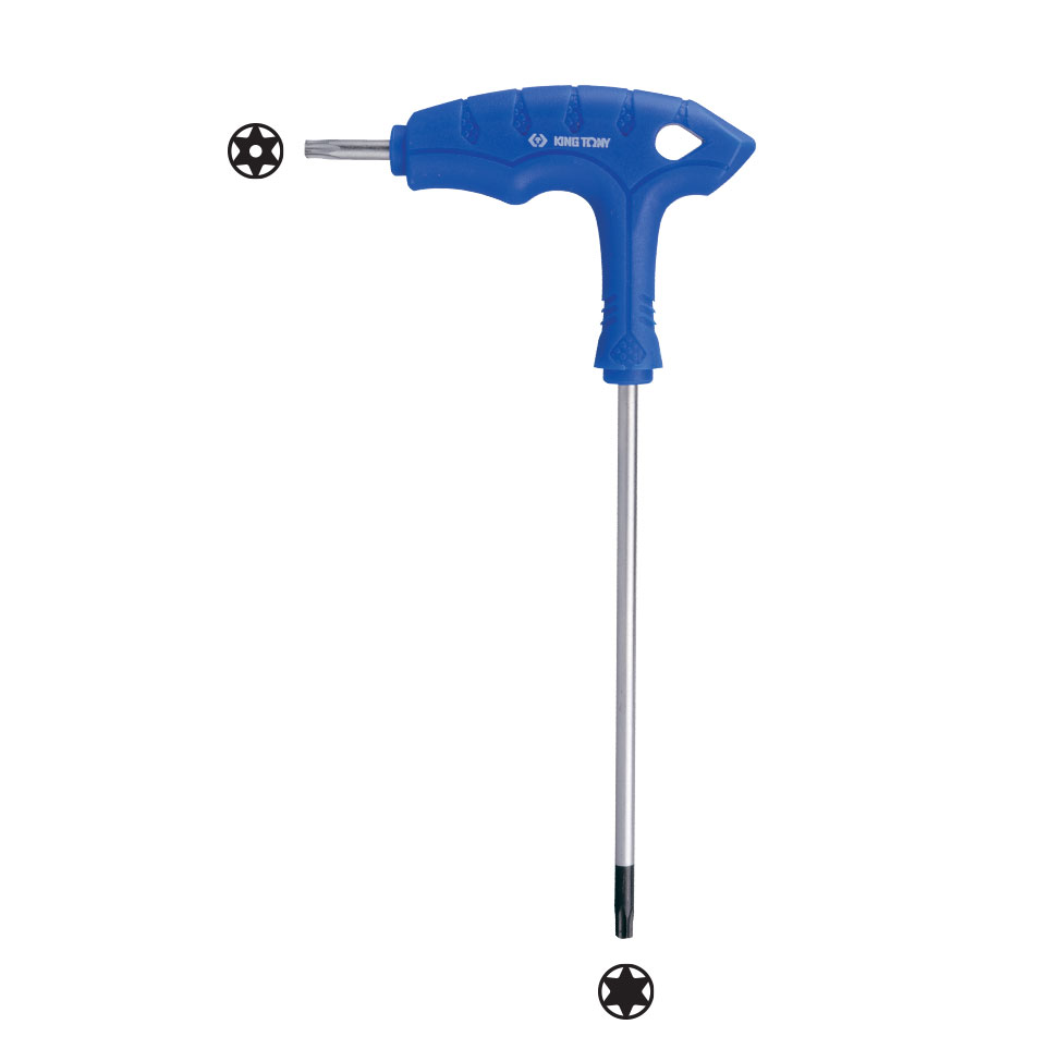 Ключ Г-образный Torx, Т45H, с отверстием KING TONY 116345R купить по цене 640 ₽ в интернет магазине ТЕХСАД