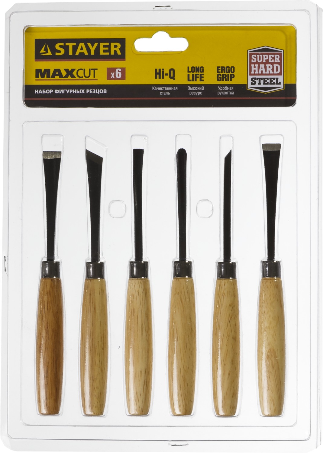 STAYER 6 шт, 165 мм, набор фигурных резцов MaxCut 1832-H6 купить по цене 880 ₽ в интернет магазине ТЕХСАД