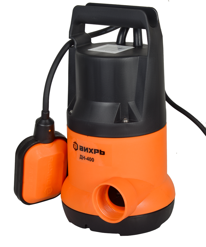 Дренажный насос ВИХРЬ ДН-400 купить по цене 3&nbsp;390 ₽ в интернет магазине ТЕХСАД