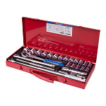 Набор торцевых головок с принадлежностями 1/2'', шестигранные, 10-32 мм, 24 предмета KING TONY 4324MR купить по цене 14&nbsp;150 ₽ в интернет магазине ТЕХСАД