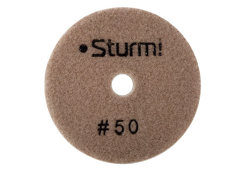 Круг шлифовальный гибкий Sturm! 9012-W100-50 купить по цене 340 ₽ в интернет магазине ТЕХСАД