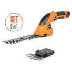 Ножницы-кусторез аккумуляторные DAEWOO DAHT 772Li SET купить по цене 5&nbsp;990 ₽ в интернет магазине ТЕХСАД