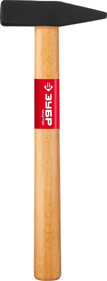 ЗУБР 600 г, молоток слесарный с деревянной рукояткой 20015-06_z01 купить по цене 356 ₽ в интернет магазине ТЕХСАД