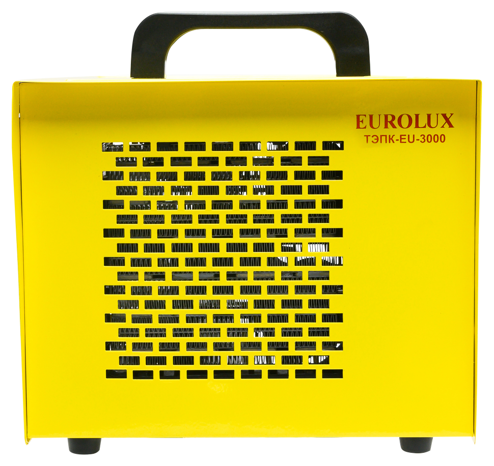 Электрическая теплопушка Eurolux ТЭПК-EU-3000 купить по цене 2&nbsp;990 ₽ в интернет магазине ТЕХСАД