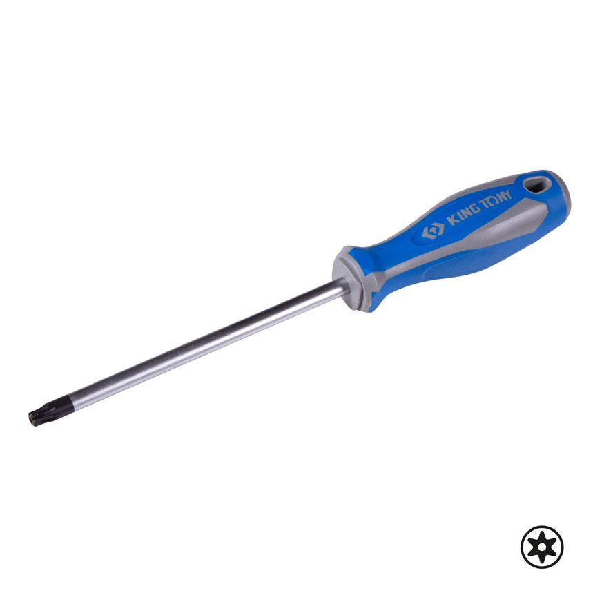 Отвертка Torx T40H, L = 150 мм, с отверстием KING TONY 14274006 купить по цене 620 ₽ в интернет магазине ТЕХСАД