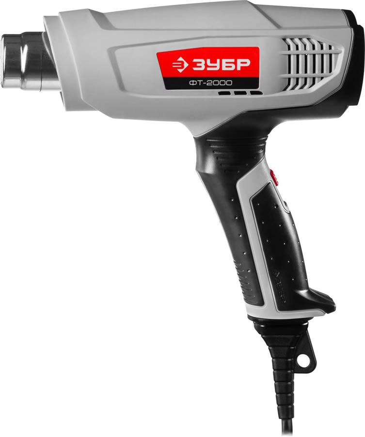 ЗУБР 2000 Вт, 1 режим: 350°С  2 режим: 650°С, фен технический ФТ-2000 Мастер купить по цене 2&nbsp;860 ₽ в интернет магазине ТЕХСАД