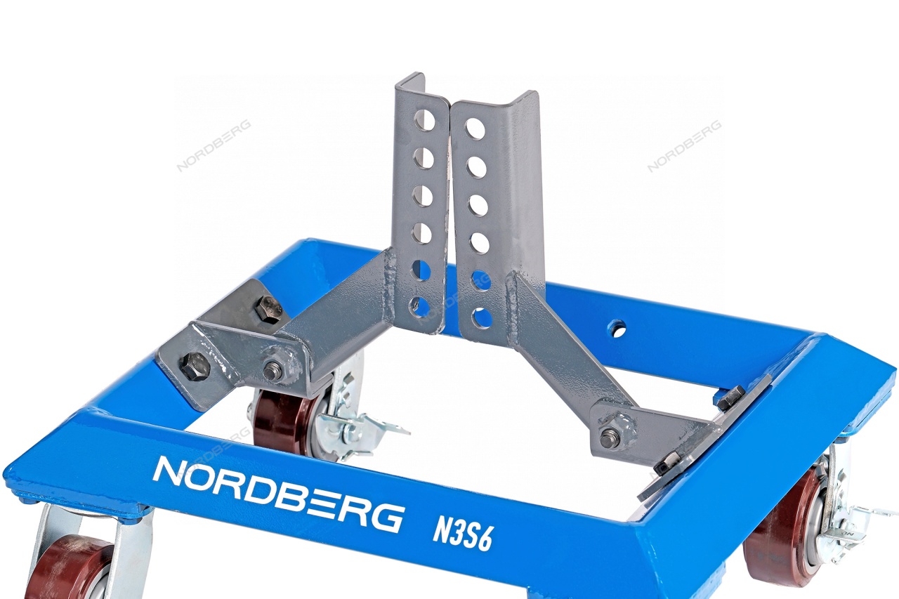 Тележка под колесо для перемещения авто, 1 т, 2 шт NORDBERG N3S6 купить по цене 57&nbsp;720 ₽ в интернет магазине ТЕХСАД