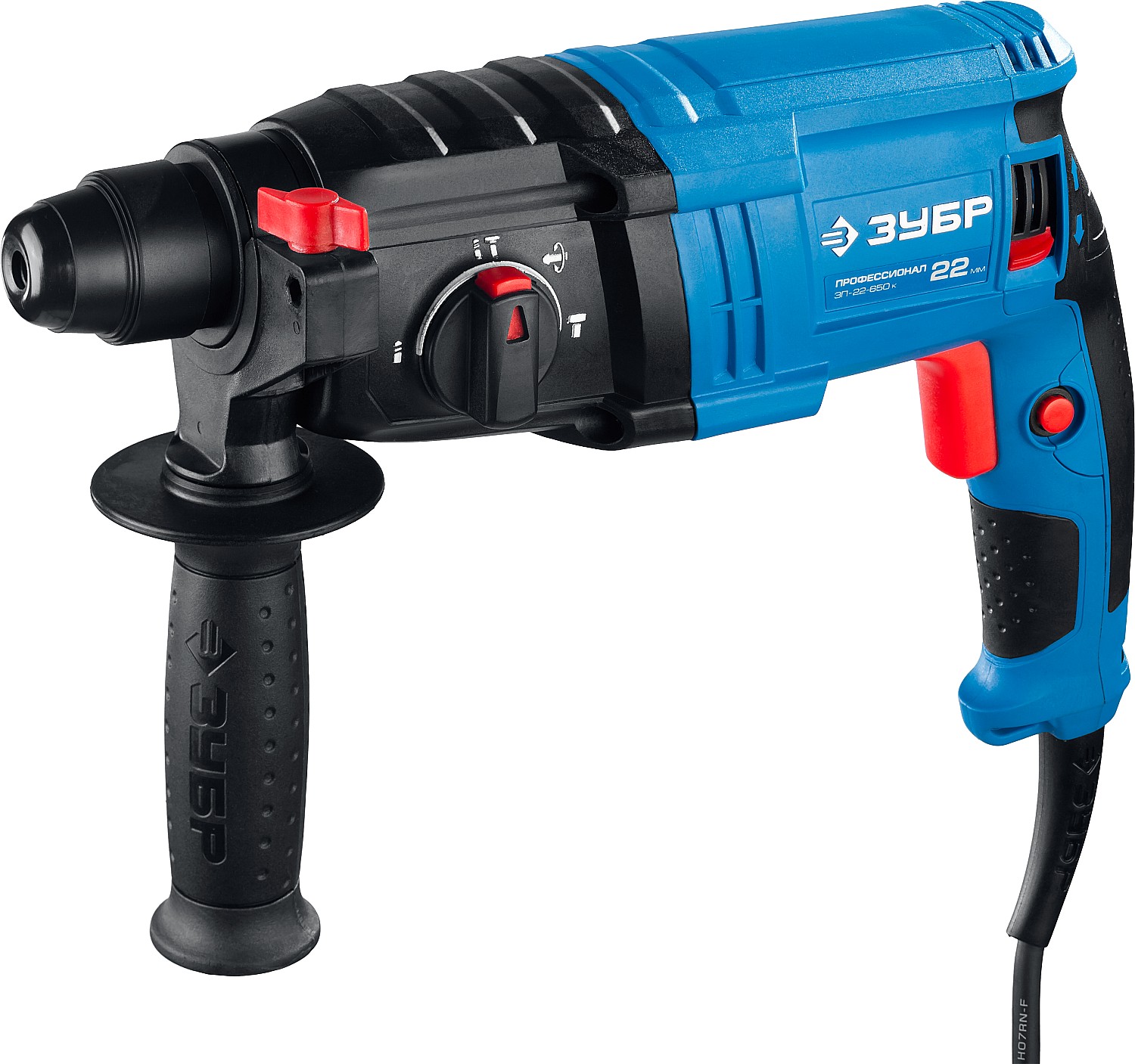 ЗУБР 650 Вт, 0-1950 об/мин, 0-6200 уд/мин, кейс, перфоратор горизонтальный ЗП-22-650 К Профессионал купить по цене 5&nbsp;571 ₽ в интернет магазине ТЕХСАД