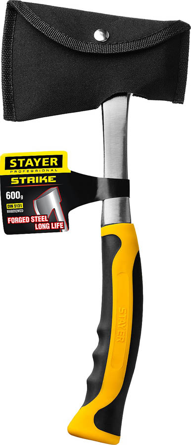 STAYER 600 г, 330 мм, топор цельнометаллический ''STRIKE'' 2065-06_z01 купить по цене 1&nbsp;440 ₽ в интернет магазине ТЕХСАД