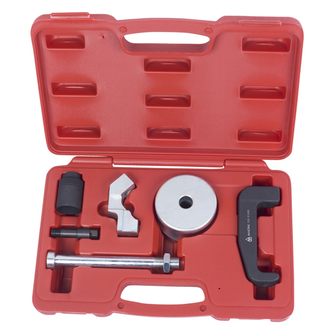Съемник дизельных форсунок, Mercedes-Benz, кейс, 6 предметов МАСТАК 103-51006C купить по цене 9&nbsp;810 ₽ в интернет магазине ТЕХСАД