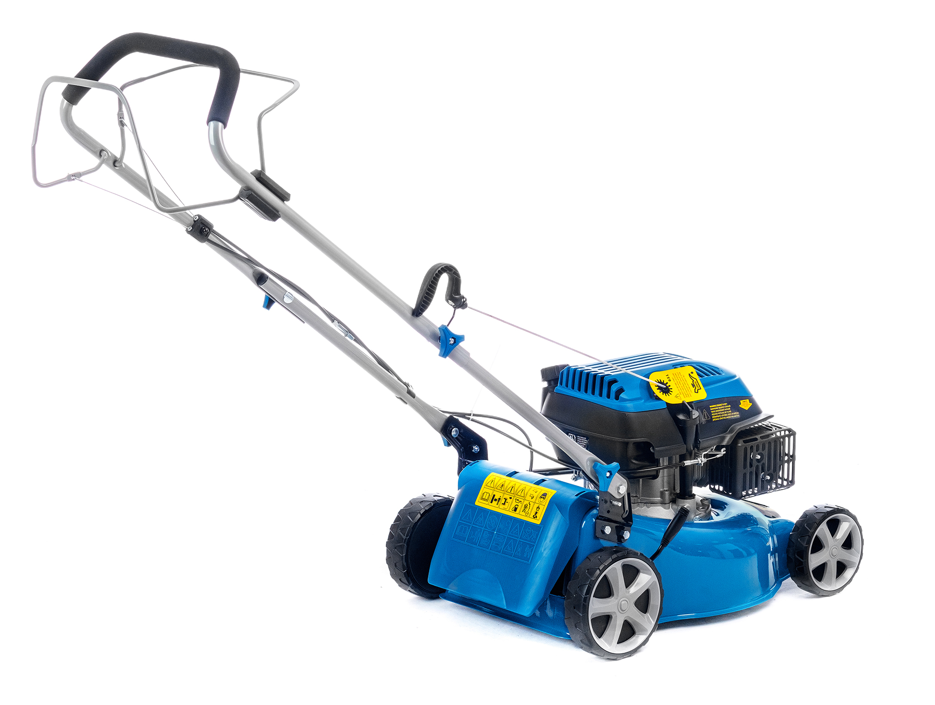 Бензиновая газонокосилка HYUNDAI L 4310S купить по цене 34&nbsp;890 ₽ в интернет магазине ТЕХСАД