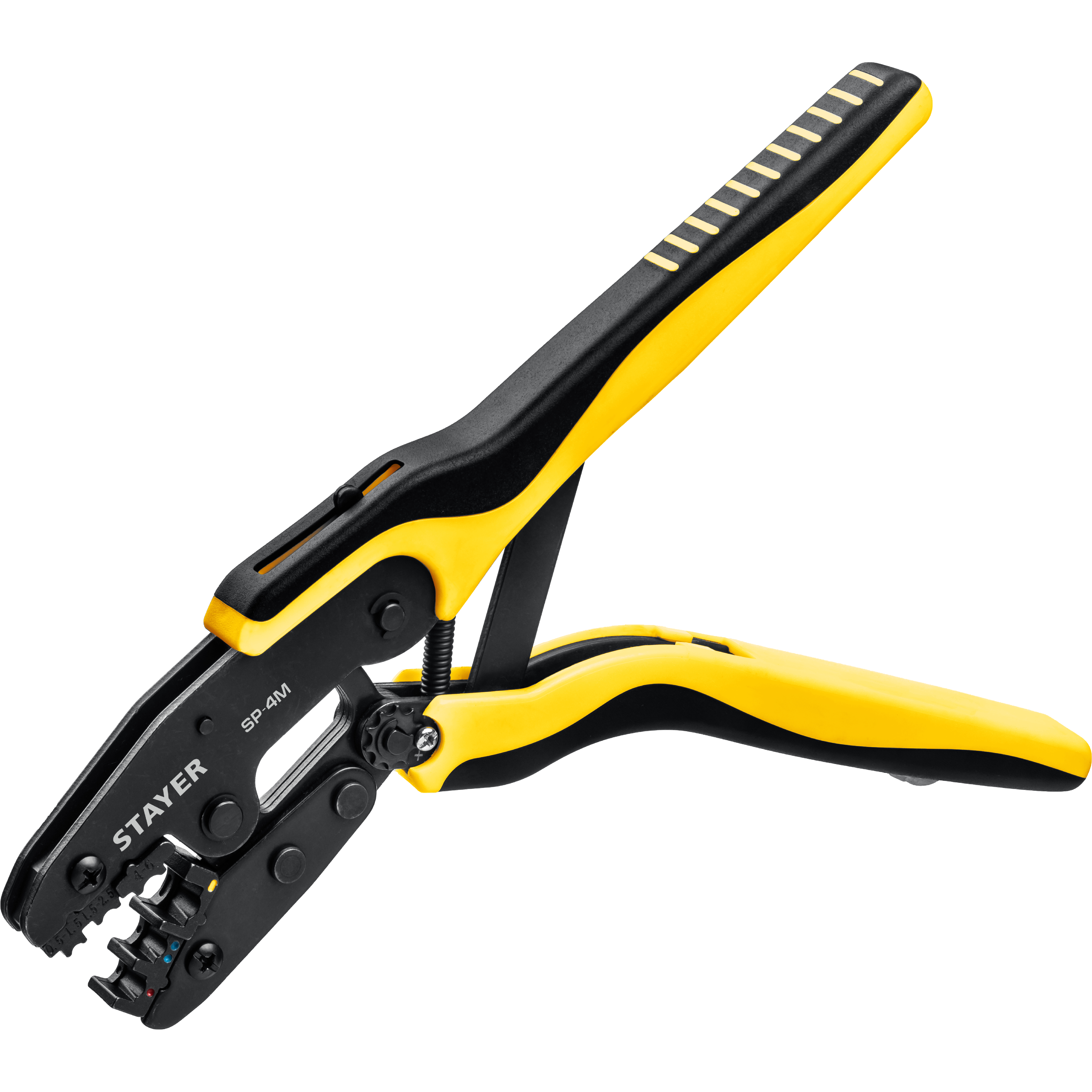 STAYER 4 матрицы, набор пресс-клещи SP-4M 45445 в сумке чехле Professional купить по цене 3&nbsp;490 ₽ в интернет магазине ТЕХСАД