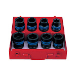 Набор ударных торцевых головок 1'', шестигранные, 24-41 мм, 8 предметов KING TONY 8410MP купить по цене 12&nbsp;450 ₽ в интернет магазине ТЕХСАД