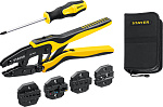 STAYER 4 матрицы, набор пресс-клещи SP-4M 45445 в сумке чехле Professional купить по цене 3&nbsp;490 ₽ в интернет магазине ТЕХСАД