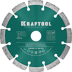 KRAFTOOL Ø 150Х22.2 мм, алмазный, сегментный, по железобетону, высокопрочному бетону диск отрезной UNIVERSAL 36680-150 купить по цене 1&nbsp;820 ₽ в интернет магазине ТЕХСАД