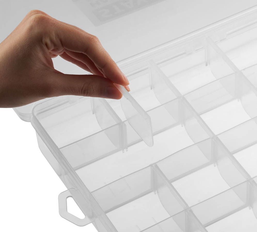 STAYER 382 x 234 x 48 мм (15''), пластиковый, органайзер HANDY-15 38051-15_z01 купить по цене 800 ₽ в интернет магазине ТЕХСАД