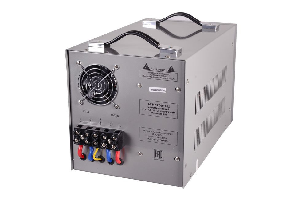 Стабилизатор напряжения РЕСАНТА АСН-12000/1-Ц купить по цене 22&nbsp;790 ₽ в интернет магазине ТЕХСАД