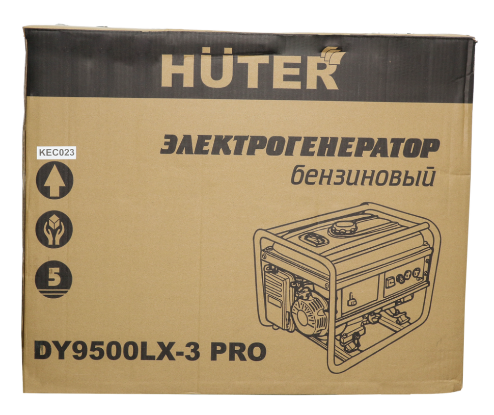 Электрогенератор Huter DY9500LX-3 PRO купить по цене 85&nbsp;990 ₽ в интернет магазине ТЕХСАД