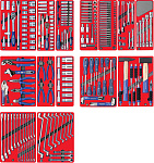 Набор инструментов ''ЛИДЕР'' для тележки, 14 ложементов, 270 предметов МАСТАК 5-00270 купить по цене 149&nbsp;700 ₽ в интернет магазине ТЕХСАД