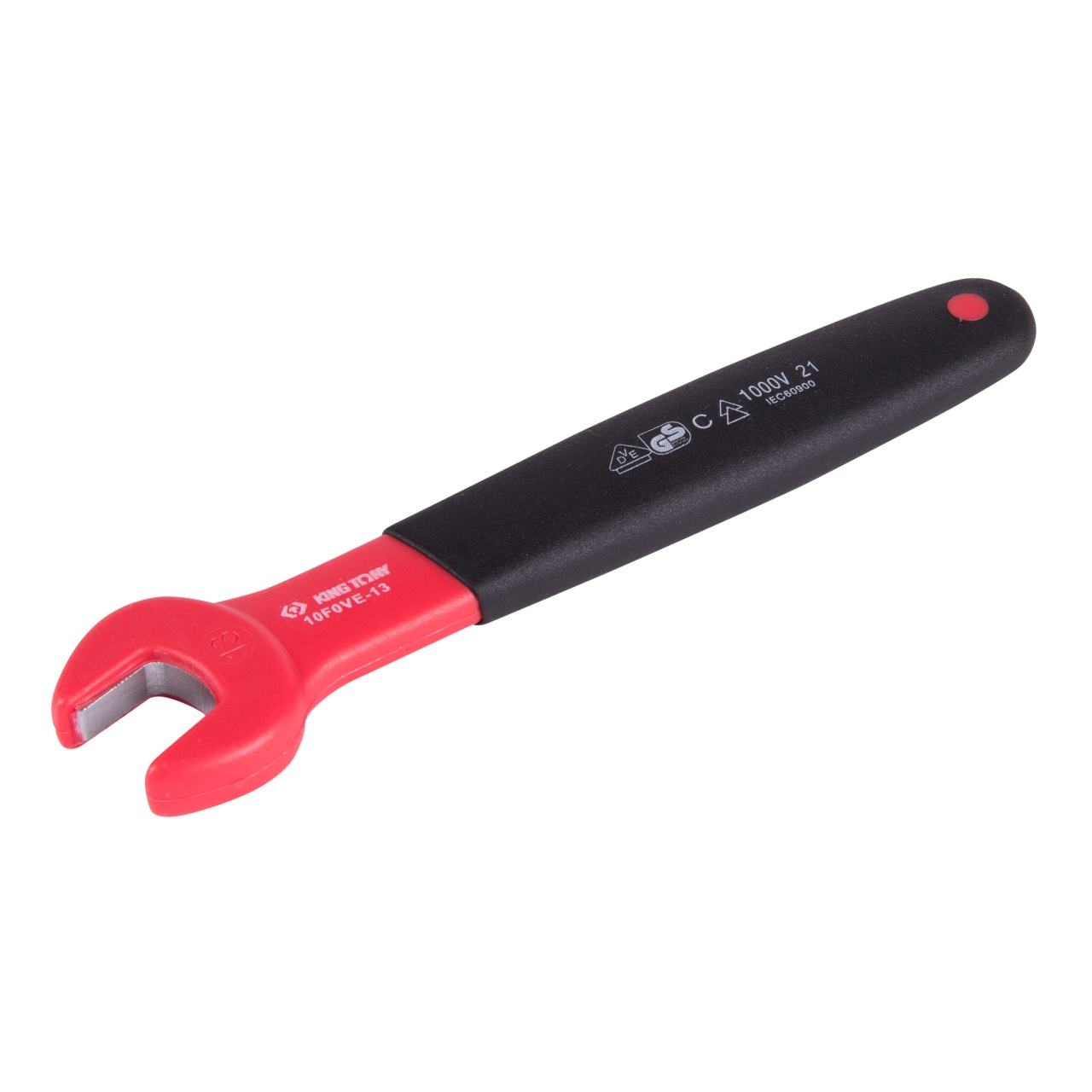 Ключ рожковый диэлектрический 13 мм KING TONY 10F0VE-13 купить по цене 1&nbsp;970 ₽ в интернет магазине ТЕХСАД