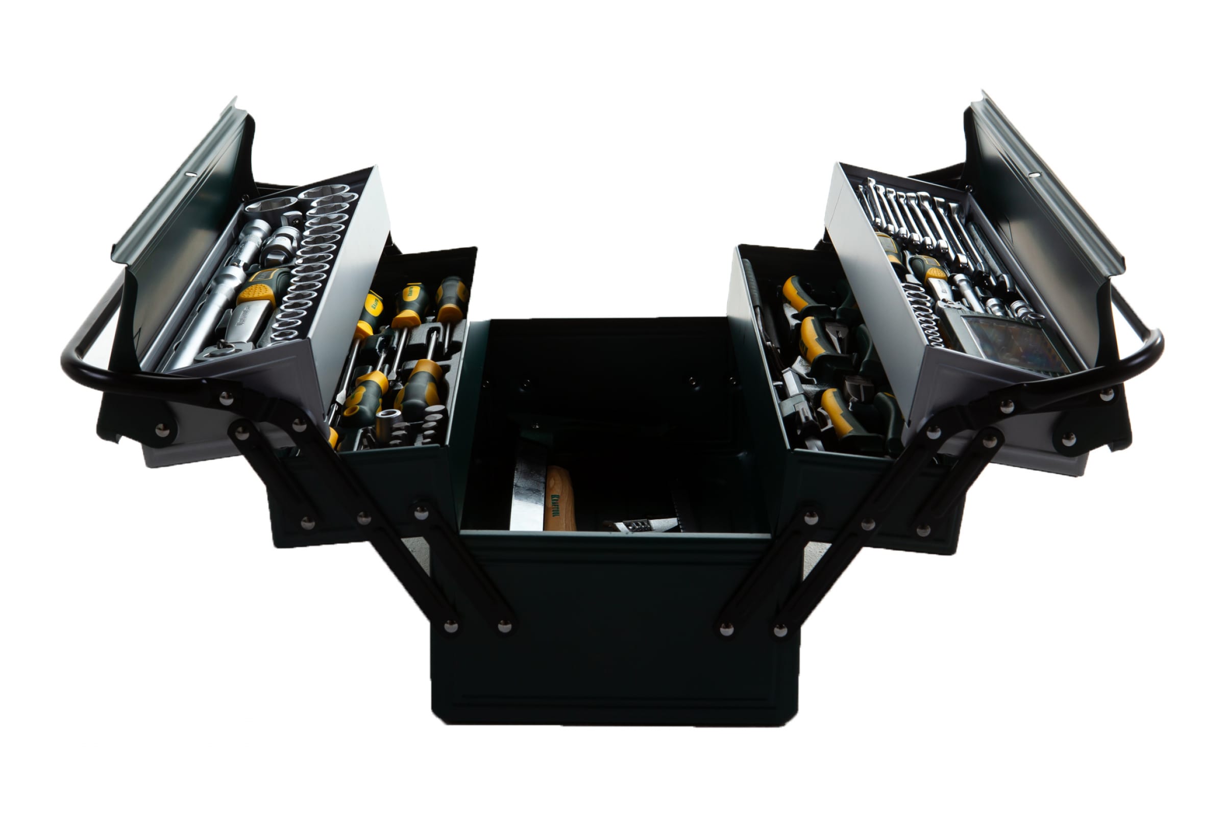 KRAFTOOL 131 шт., набор слесарно-монтажного инструмента INDUSTRY 27978-H131 купить по цене 36&nbsp;780 ₽ в интернет магазине ТЕХСАД