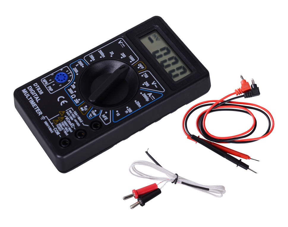 Мультиметр DT838 купить по цене 646 ₽ в интернет магазине ТЕХСАД