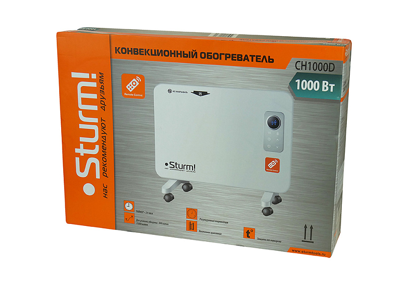 Конвектор Sturm! CH1000D купить по цене 7&nbsp;490 ₽ в интернет магазине ТЕХСАД