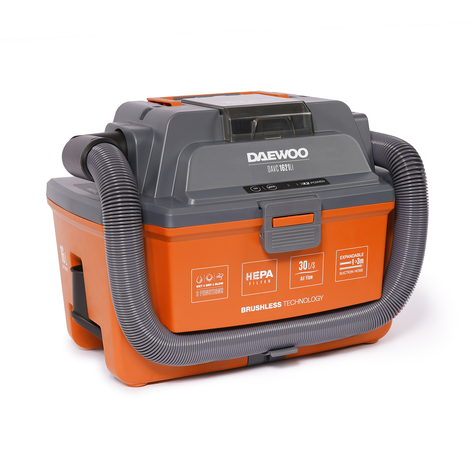 Пылесос аккумуляторный DAEWOO DAVC 1621Li SET купить по цене 15&nbsp;990 ₽ в интернет магазине ТЕХСАД