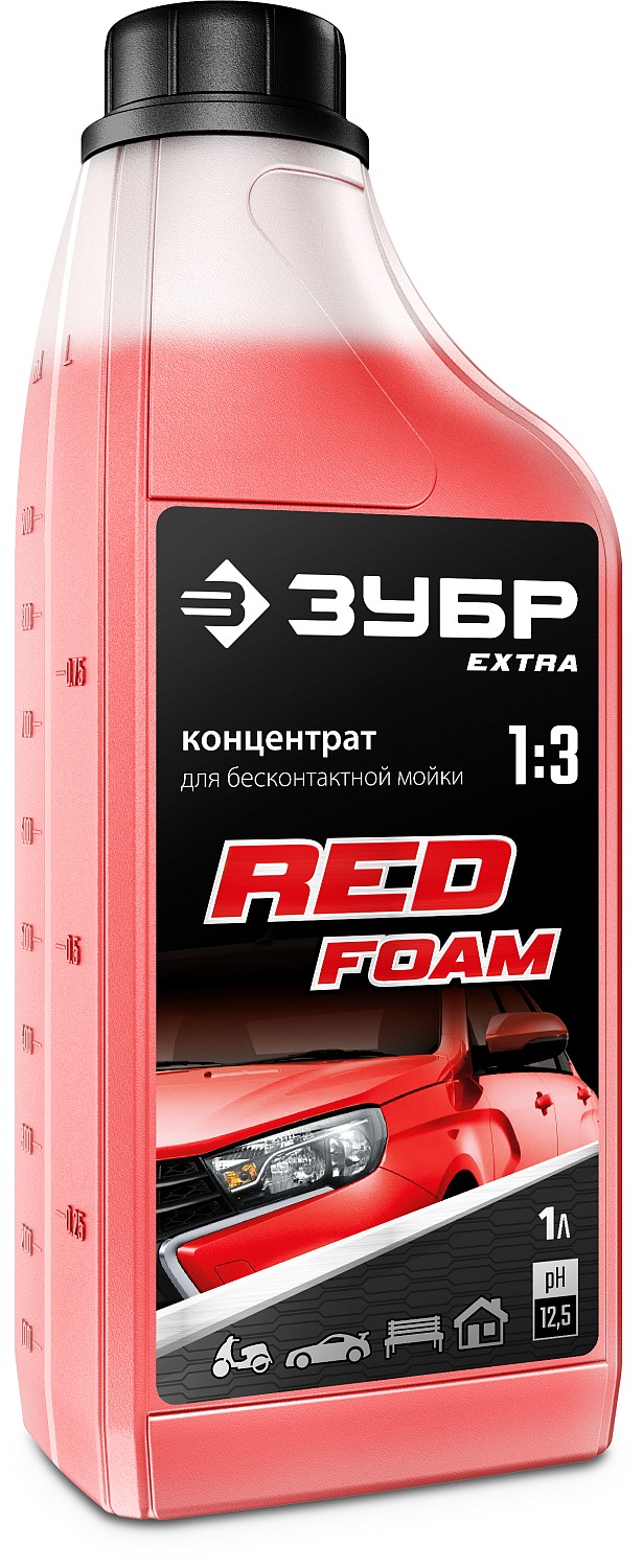 ЗУБР 1 л, шампунь для минимоек универсальный EXTRA 70650-1 купить по цене 272 ₽ в интернет магазине ТЕХСАД