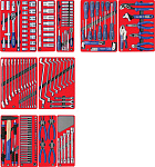 Набор инструментов ''МАСТЕР'' для тележки, 11 ложементов, 205 предметов МАСТАК 5-00205 купить по цене 118&nbsp;300 ₽ в интернет магазине ТЕХСАД