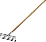 GRINDA 12 витых зубцов, грабли из нержавеющей стали PROLine 39481-12 купить по цене 890 ₽ в интернет магазине ТЕХСАД