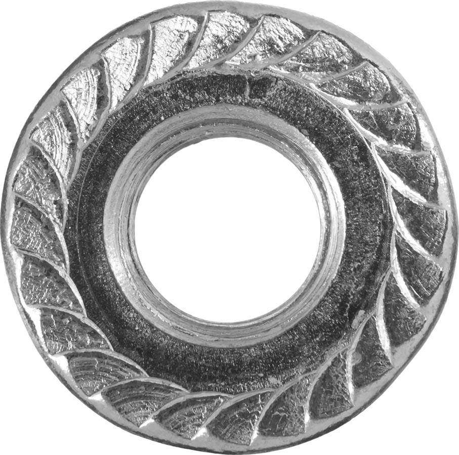 ЗУБР DIN 6923 с фланцем, M14, 5 кг, кл. пр. 8, оцинкованная гайка 303630-14 купить по цене 1&nbsp;220 ₽ в интернет магазине ТЕХСАД