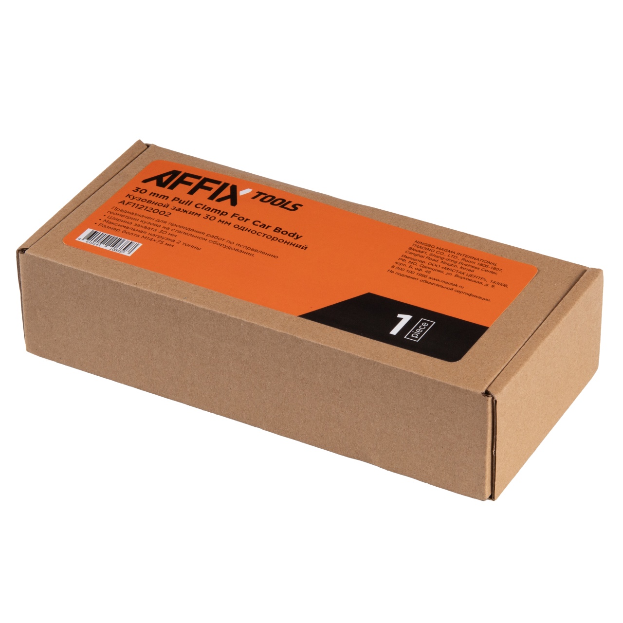 Кузовной зажим 2 т, односторонний AFFIX AF11212002 купить по цене 2&nbsp;380 ₽ в интернет магазине ТЕХСАД