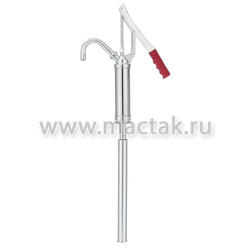 Насос для бочек ручной, плунжерный МАСТАК 133-00250 купить по цене 4&nbsp;210 ₽ в интернет магазине ТЕХСАД